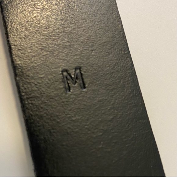 J CREW Italian Leather Calf Hair Camouflage Print Belt - Picture 7 of 7